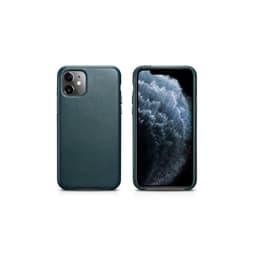 iPhone 11 Pro Max - iCarer Echtleder Olive Grün Backcase (RIX1120-GN) – Bild 1