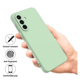 Samsung Galaxy A17 5G - Silicone protective case, green – Bild 2