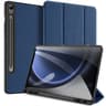 Samsung Galaxy Tab S10+ / S9+ / S9 FE Plus - Serie Dux Ducis Domo, custodia flip agganciabile, blu