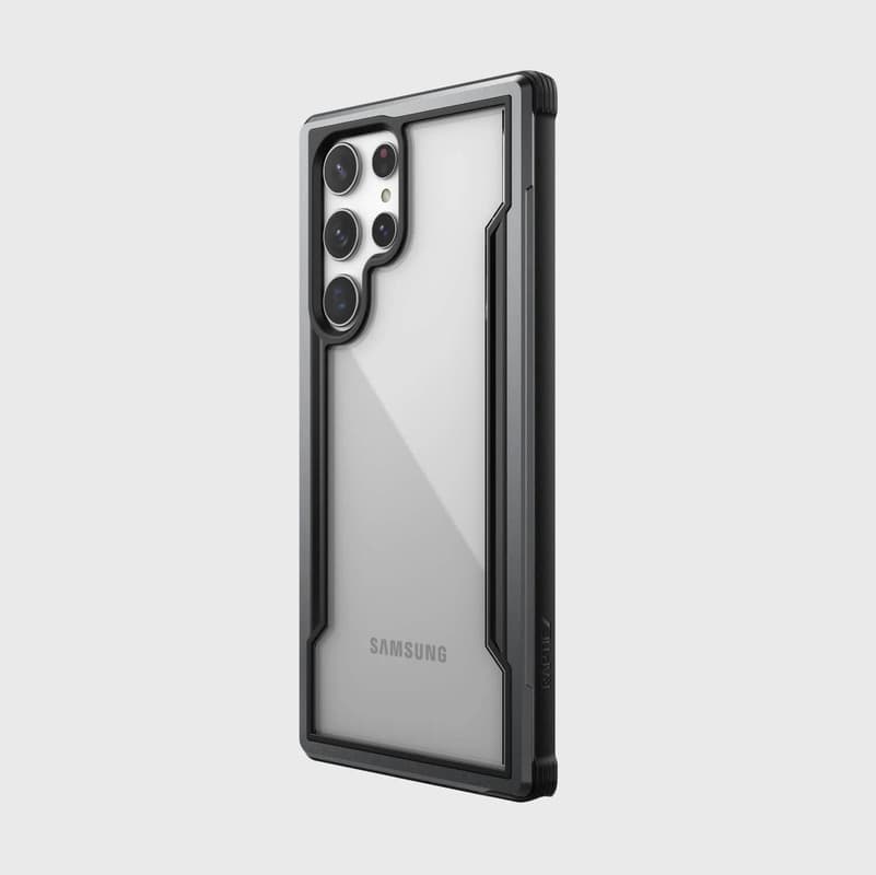 Samsung Galaxy S23 Plus - Custodia Raptic/X-Doria Defence Shield con cornice nera