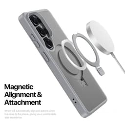 Samsung Galaxy S26 Ultra - Dux Ducis Yind Series avec Magsafe et fonction stand, Gris – Bild 6