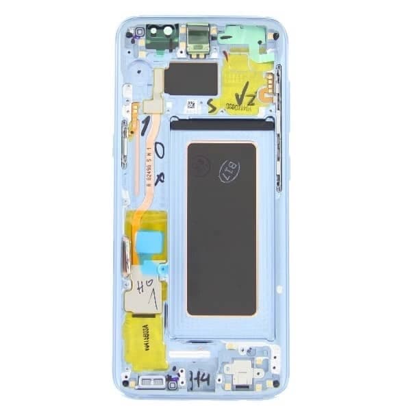 Samsung Galaxy S8 front glass / LCD blue (ocean blue), renewed