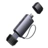 Baseus - Lite Serie - USB-A & Typ-C Kartenleser für SD/TF, Grau (WKQX060113)
