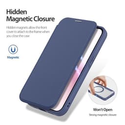 iPhone 16e/17e - Dux Ducis Skin X Series Magsafe bleu foncé – Bild 5
