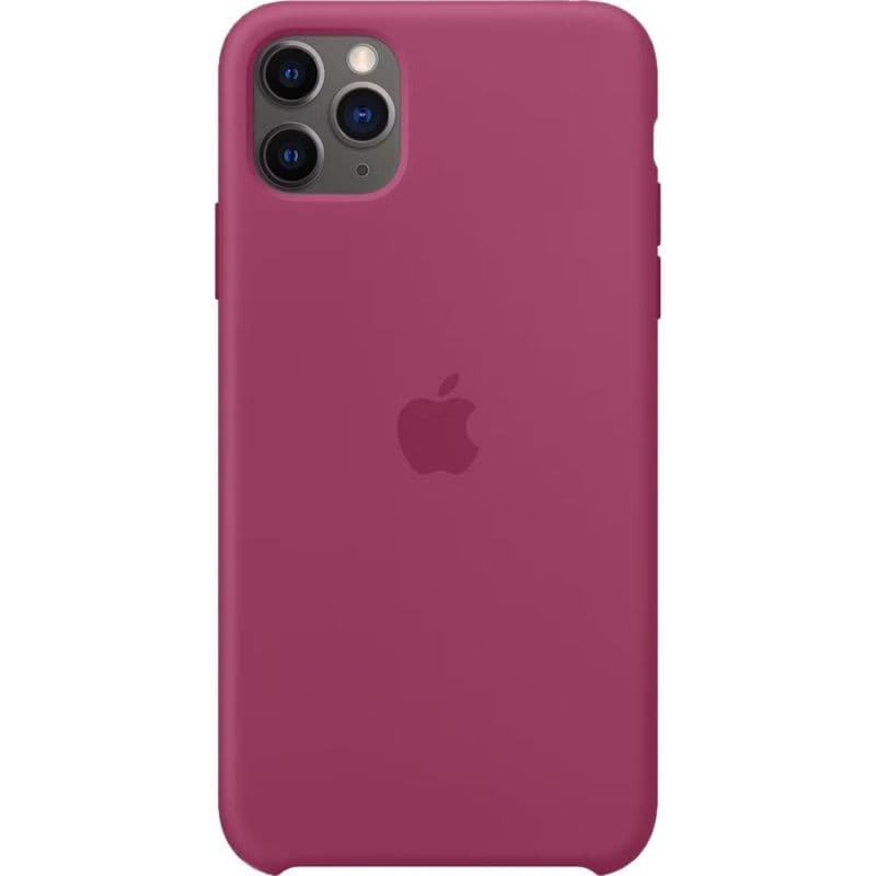 iPhone 11 Pro Max - Silicone Case, Pomegranate
