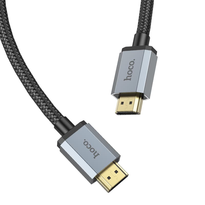 Hoco US03 HDTV 2.0 Male to Male 4K HDMI Kabel, 2 Meter, schwarz – 3