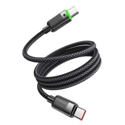 McDodo - USB-C to USB-C Magnetic Self-Winding Cable, 60W, 1.2m, Schwarz – Bild 1