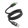 McDodo - USB-C to USB-C Magnetic Self-Winding Cable, 60W, 1.2m, Schwarz