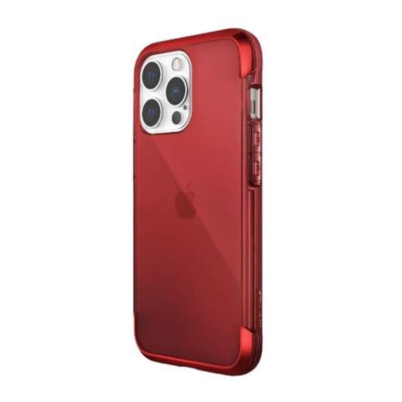 iPhone 13 Pro - Custodia trasparente Raptic/X-Doria Defence Air Rosso – 2