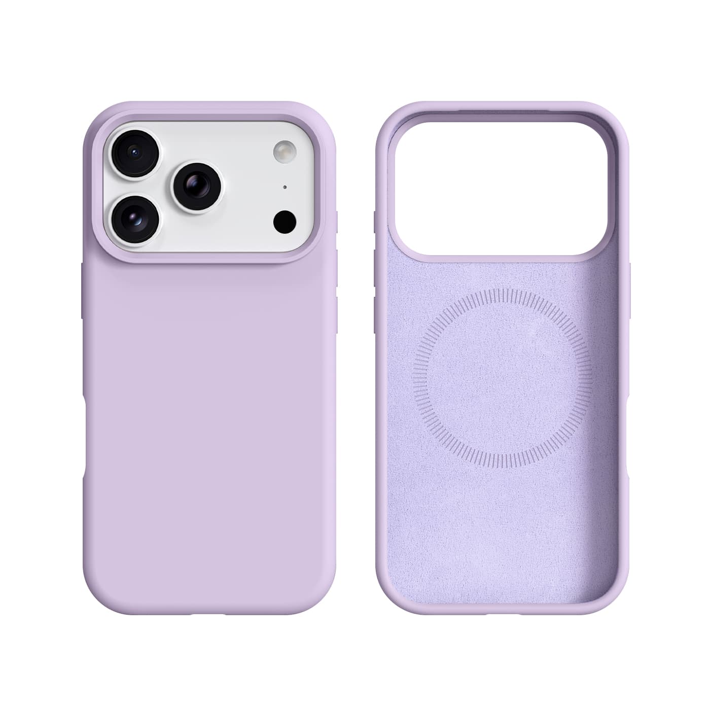 RPD - iPhone 17 Pro Burom Silicone Case mit MagSafe, Lila
