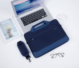 Okade - MacBook / Laptop case, 13.3-14 inch, T62, Blue – Bild 2