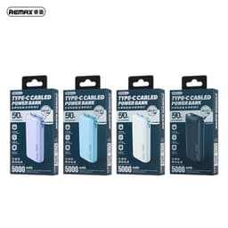 REMAX RPP-677 Xiaoxiao 2.1A Powerbank 5000mAh with Type-C cable, blue – Bild 2