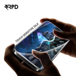iPhone 12 / 12 Pro - RPD SilkTouch Premium - Edge-to-Edge Tempered Glas / Panzerglas, transparent – Bild 5