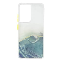 Samsung S21 Ultra - Green Ocean transparent case – Bild 1