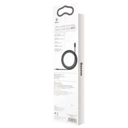 Baseus - Yiven - Câble audio Type-C mâle vers 3.5mm mâle, noir (CAM01-01) – Bild 7