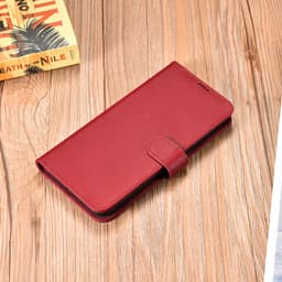 iCarer Samsung S22 Ultra Echt leather Flip Buch Case Schwarz – Bild 9