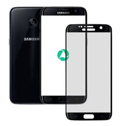 Samsung Galaxy S7 Edge - Vetro temperato / vetro blindato - nero 3D – Bild 1