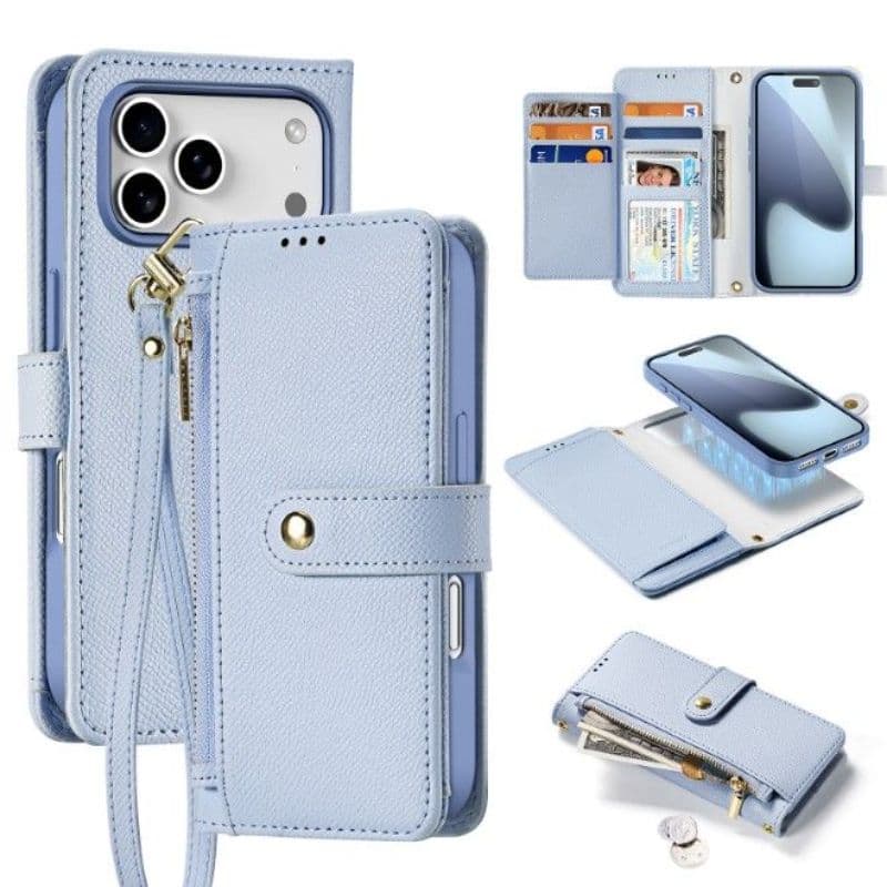 iPhone 17 Pro - Dux Ducis Lawa Premium Tasche Hellblau