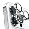 iPhone 15 Pro / 15 Pro Max - Tempered Glass Rear Camera - silver single