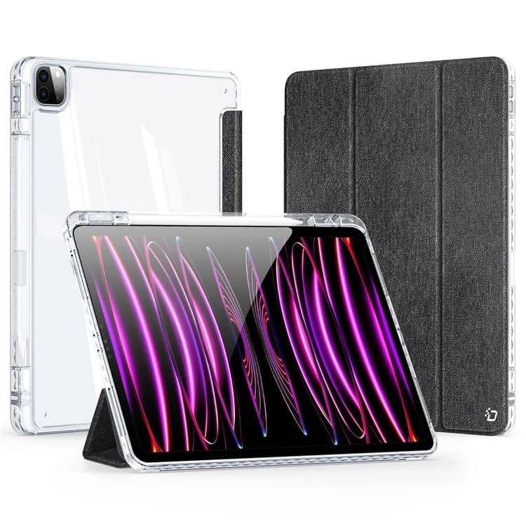iPad Pro 11 (2020/21/22) iPad Air 4/5 10.9 -Dux Ducis Unid Series, aufstellbares Flip-Etui, schwarz