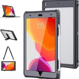 Shellbox - Custodia impermeabile per iPad 10,2" (7a/8a/9a generazione), nera - antiurto e certificata IP68 – Bild 1