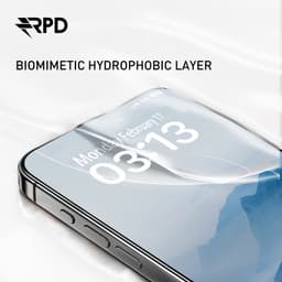 iPhone 13 Pro Max / 14 Plus - RPD SilkTouch Premium - verre trempé de bord à bord / verre blindé, protection de la vie privée (pack de 10, B2B) – Bild 4