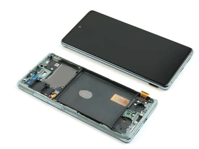 Samsung Galaxy S20 FE vetro anteriore / LCD Cloud Mint, nuovo, originale