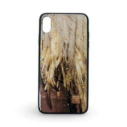 iPhone Xs Max - TC Case Feder-Design beige – Bild 1