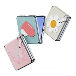 Samsung Galaxy Z Flip 7 - Dux Ducis Luvy Series, Love Edition, Blue – Bild 3