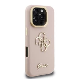 iPhone 16 Pro Max Guess - Custodia Camera Frame Rosa GUHCP16XPCS4GSP – Bild 3