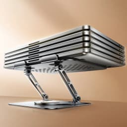 REMAX - RM-C09 360° Folding Notebook Stand, Gray – Bild 3