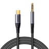 Joyroom - SY-A07 Audio-Transfer Serie AUX-Kabel (Type-C zu 3,5mm, 1,2m), Schwarz