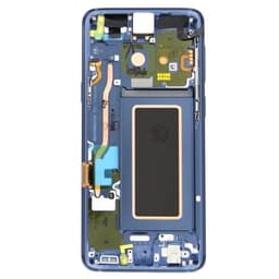 Samsung Galaxy S9 vetro anteriore / LCD blu, estratto – Bild 1
