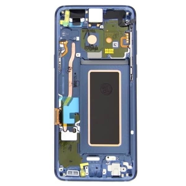 Samsung Galaxy S9 vetro anteriore / LCD blu, rinnovato