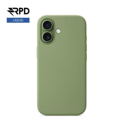 iPhone 17 - Silicone Case Green, liquid (Magsafe version) – Bild 1