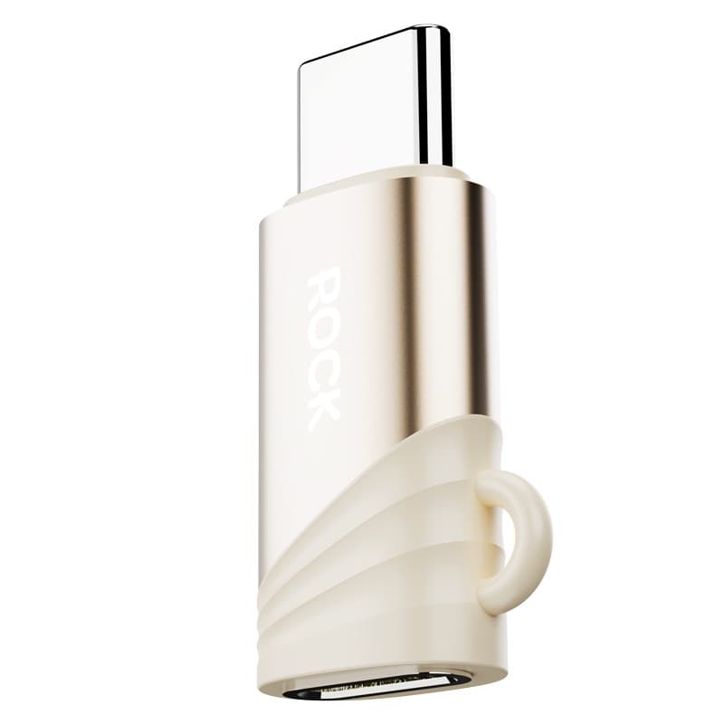 Rock - RCL0016 Adapter Lightning weiblich auf USB-C männlich Adapter