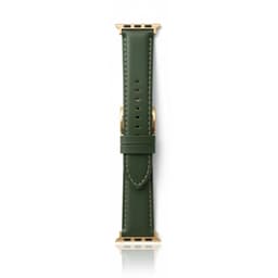 Apple Watch - Cinturino in pelle (44-49 mm) - Marrone con fibbia dorata – Bild 1