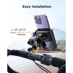 JoyRoom Bike Phone Mount JR-ZS266 4.7 - 7 Zoll, schwarz – Bild 4