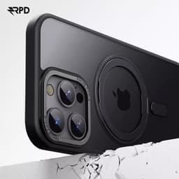 Apple Phone 17 Pro - 360 Grad Magsafe Stand Etui schwarz – Bild 8