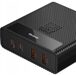 Mcdodo - 100W 4 Port, Schnellladestation , Schwarz – Bild 1