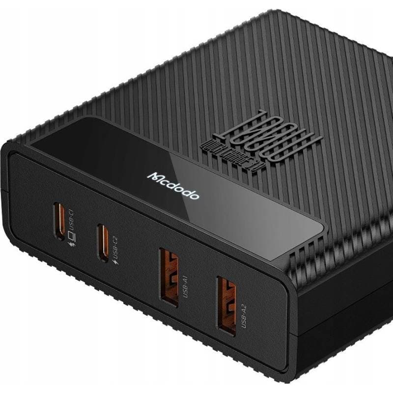 Mcdodo - 100W 4 porte, stazione di ricarica rapida , nero