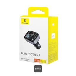 Baseus S-09 Pro Series Trasmettitore FM per auto Bluetooth 5.3 18W Nero – Bild 8