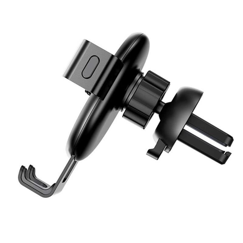 Hoco CA56 Plus Guide supporto per auto di ricarica wireless con collegamento a tre assi, nero – 3