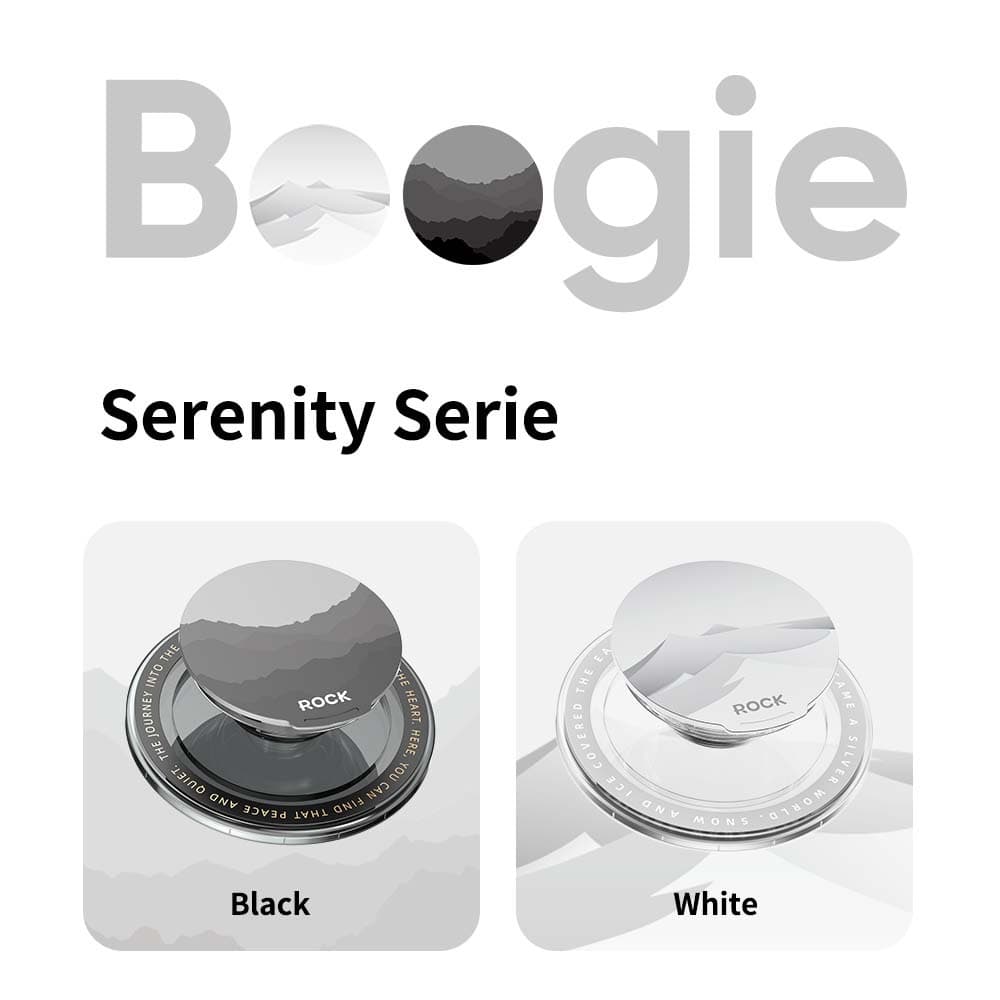Rock Boogie Supporto per smartphone con staffa per airbag, bianco – 2