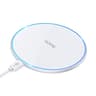 Caricabatterie rapido wireless ultrasottile HOCO CW6 pro bianco
