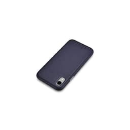 iPhone XR Original Real Leather Back Cover blue iCarer(No Logo) – Bild 5