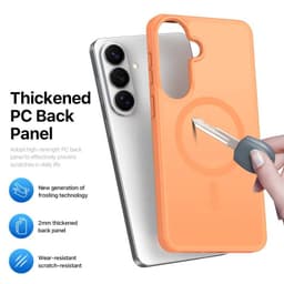 Samsung Galaxy S26 - Serie Dux Ducis Yind con Magsafe in arancione – Bild 7