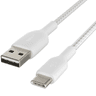 Belkin - BoostCharge Pro, USB-A to USB-C, 2m, 15W, Weiss