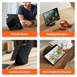 Samsung Galaxy Tab S11- Dux Ducis Vers Series, étui à rabat relevable, noir – Bild 7