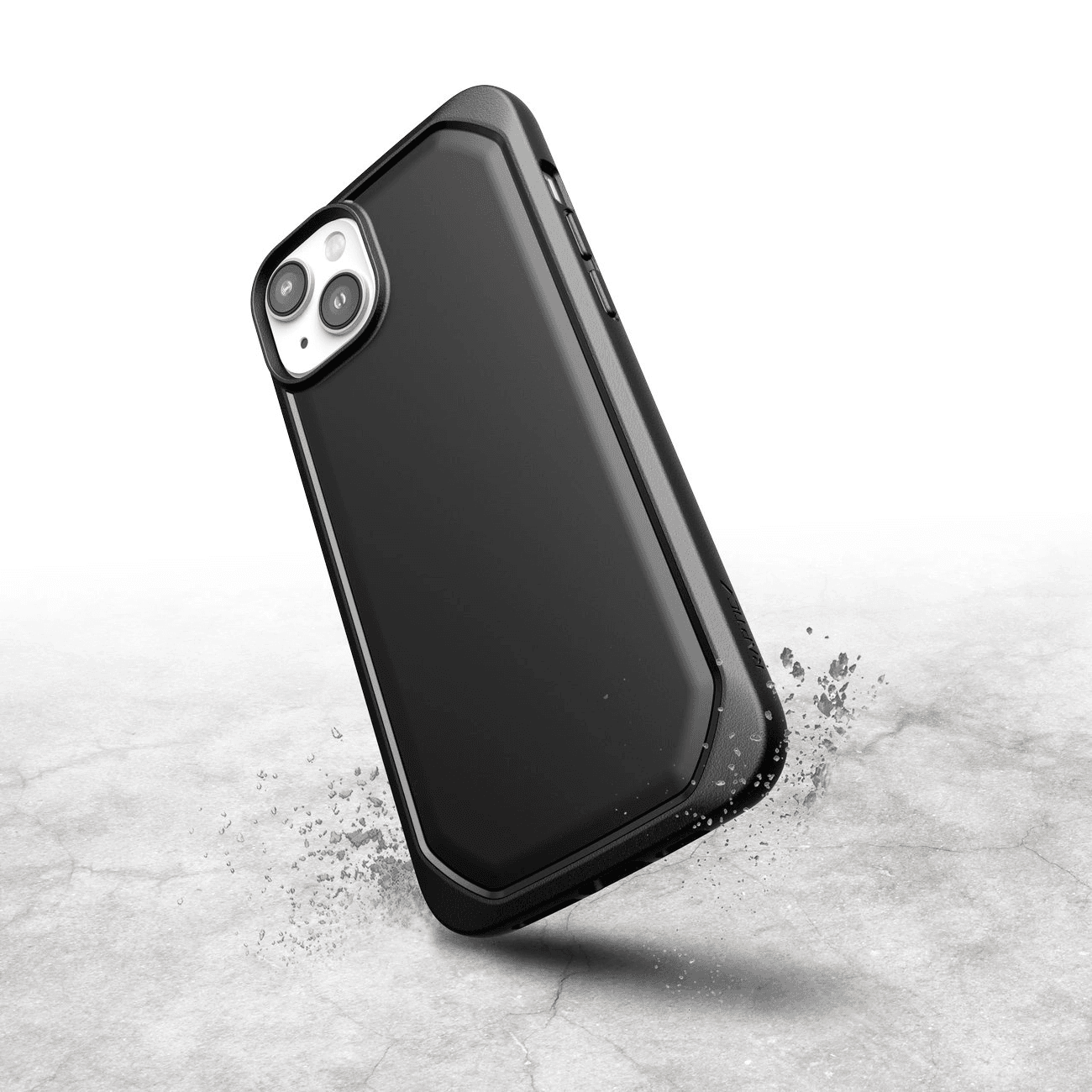 iPhone 14 Plus - X-Doria Raptic Slim Backcase, schwarz, stoßfestes Case für optimalen Schutz – 4